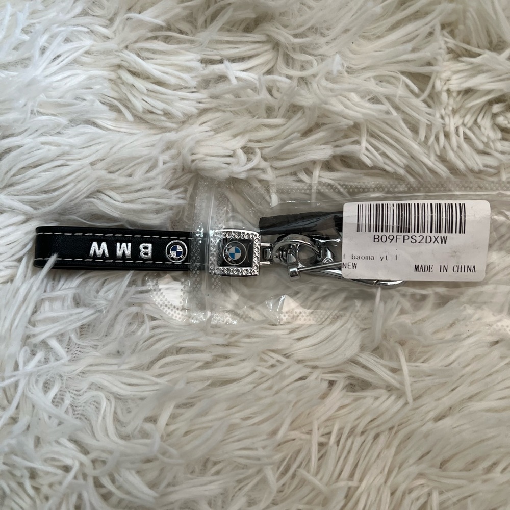 BMW leather key holder